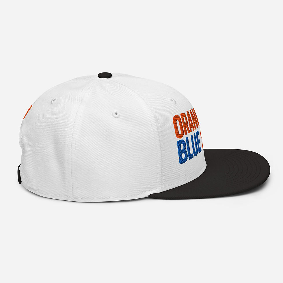 Thumbnail: Orange and Blue Skies Snapback Hat