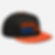 Orange and Blue Skies Snapback Hat
