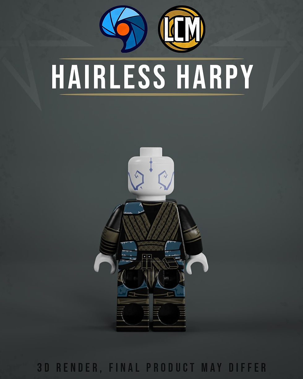 Thumbnail: Hairless Harpy by Baggles Studio X Legend C MOC