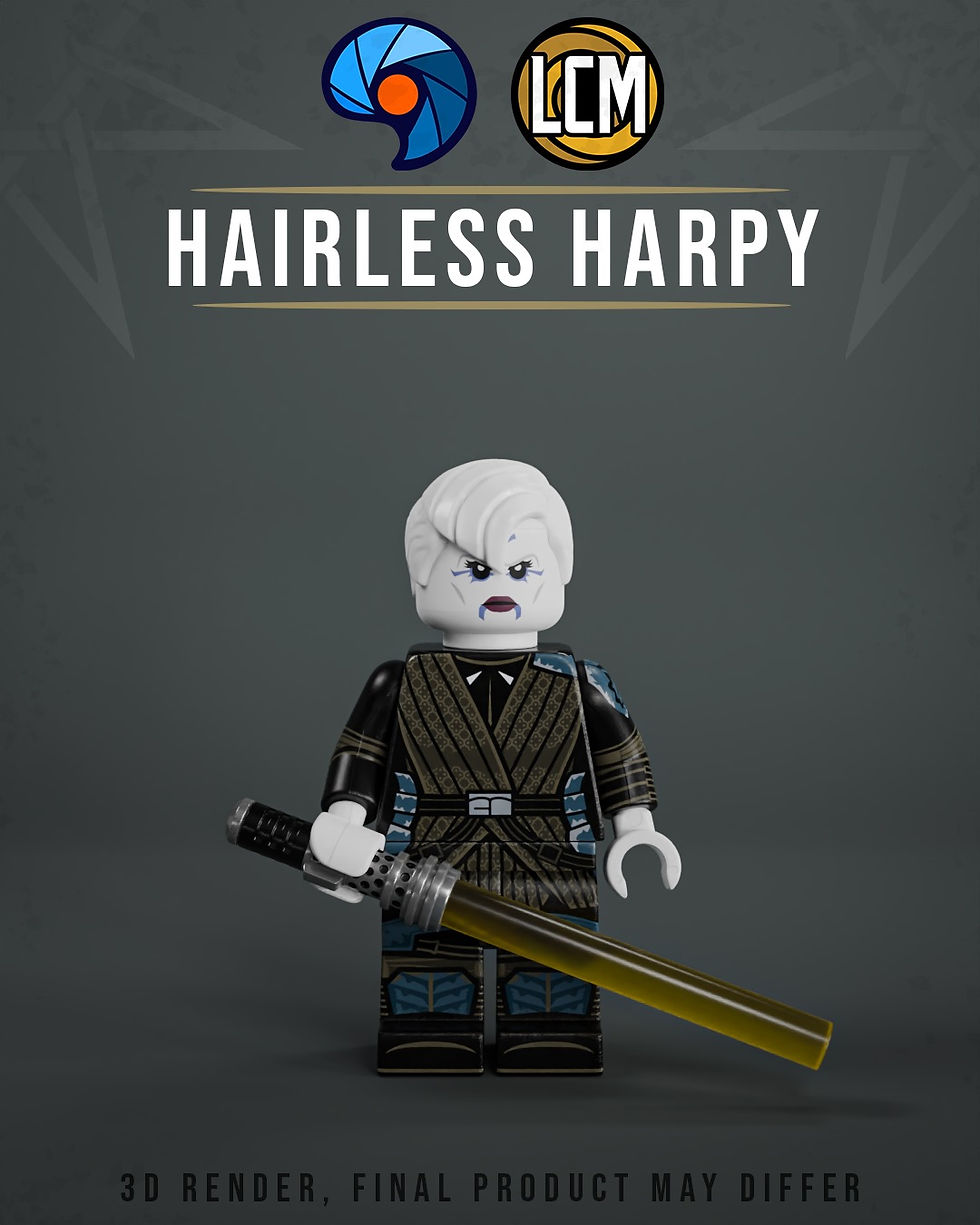 Thumbnail: Hairless Harpy by Baggles Studio X Legend C MOC