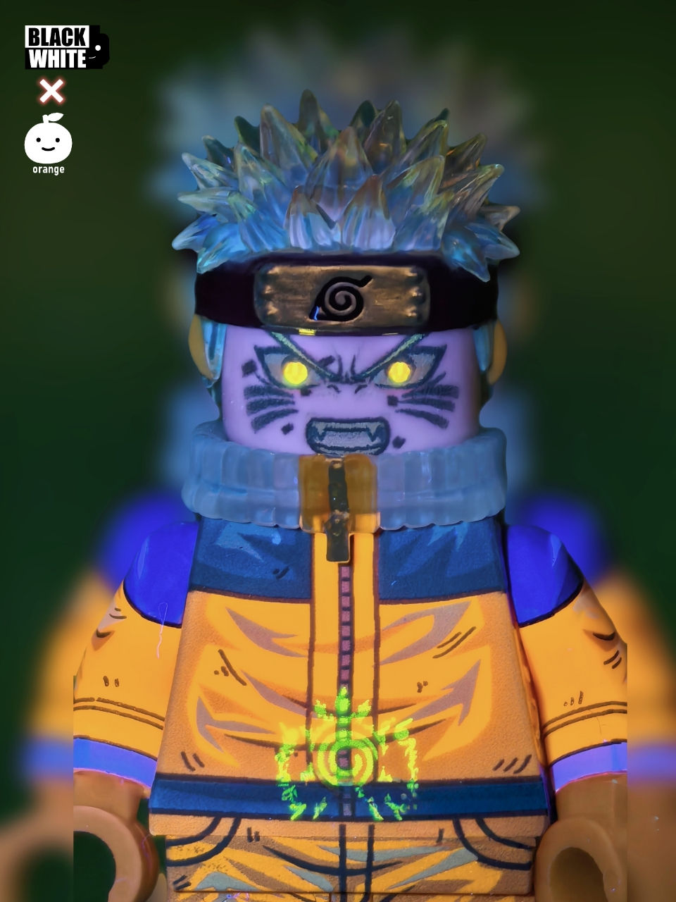 Thumbnail: Orange x Black&White Brick Naruto Uzumaki Naruto