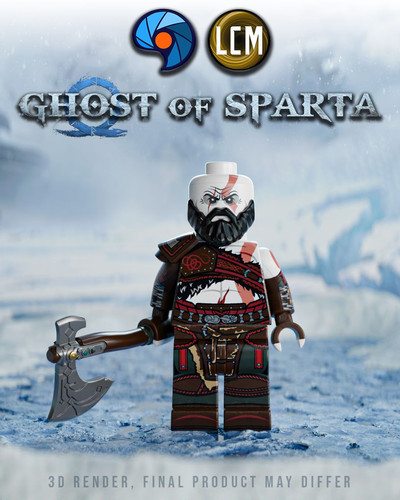 Ghost of Sparta by Baggles Studio X Legend C MOC | LEGENDCMOC