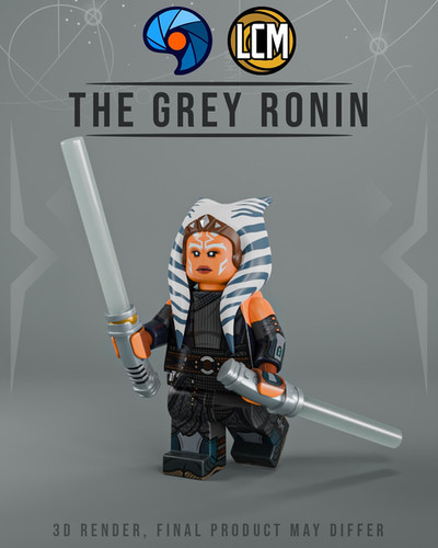 The Grey Ronin by Baggles Studio X Legend C MOC | LEGENDCMOC