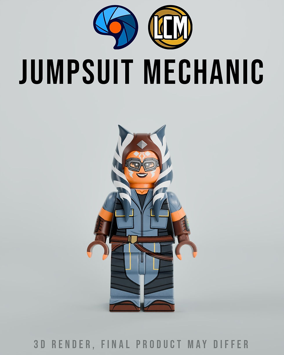 Thumbnail: Jumpsuit Mechanic by Baggles Studio X Legend C MOC