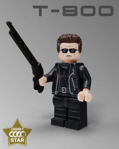 Lego Minifigures Terminator Lego Sets LCM Star #3, Terminator T2
