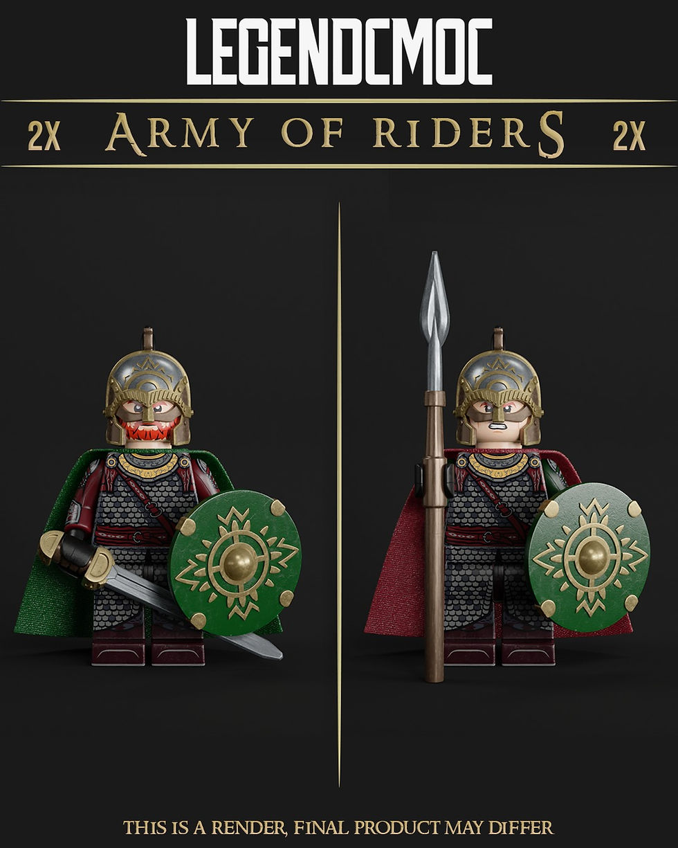 Thumbnail: LCM Middle Earth Line #7, Army of Riders