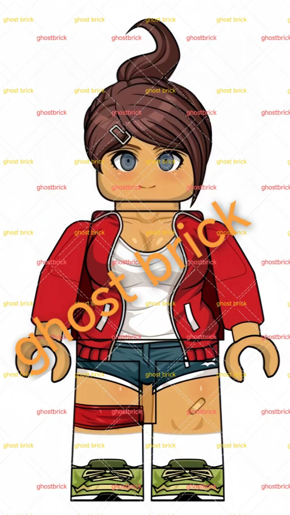 Ghost Brick Danganronpa Asahina Aoi