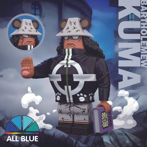 All BLUE Bartholemew Kuma | LEGENDCMOC