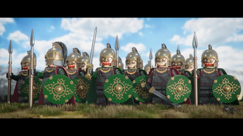 LCM Middle Earth Line #7, Army of Riders | LEGENDCMOC