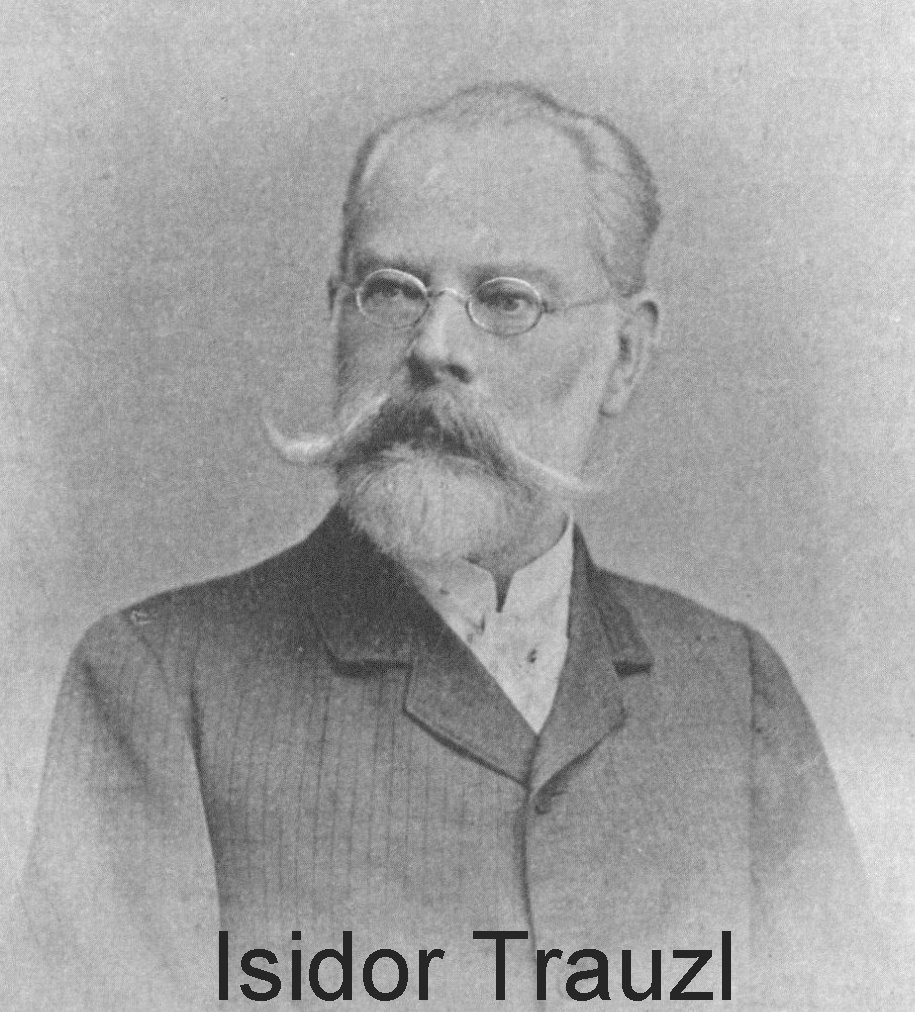 Isidor Trauzl (Kaynak: https://scitoys.com/testing_explo.html