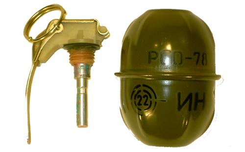 RGO-78 Resim Kaynak Armaco/Bulgristan resmi internet sitesi http://www.armaco.bg/en/product/hand-grenades-c20/defensive-hand-granade-rgo-78-p555, Erişim 05.06.2026, s.19.45