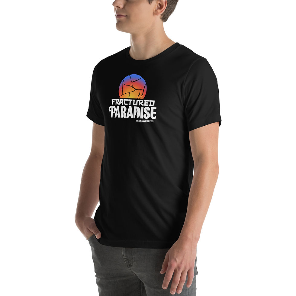 Thumbnail: Fractured Paradise Show T-Shirt - Black