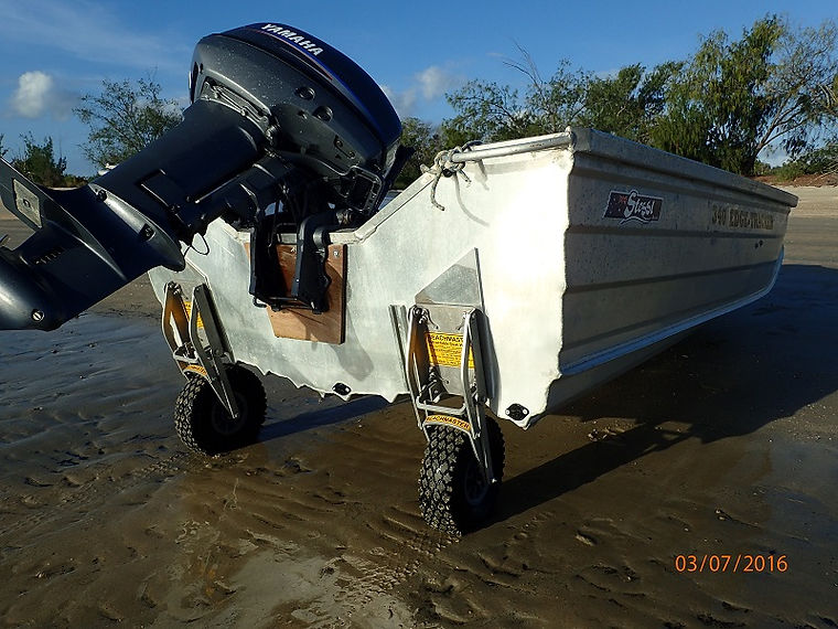 Wheels for Aluminium Boat Beachmaster