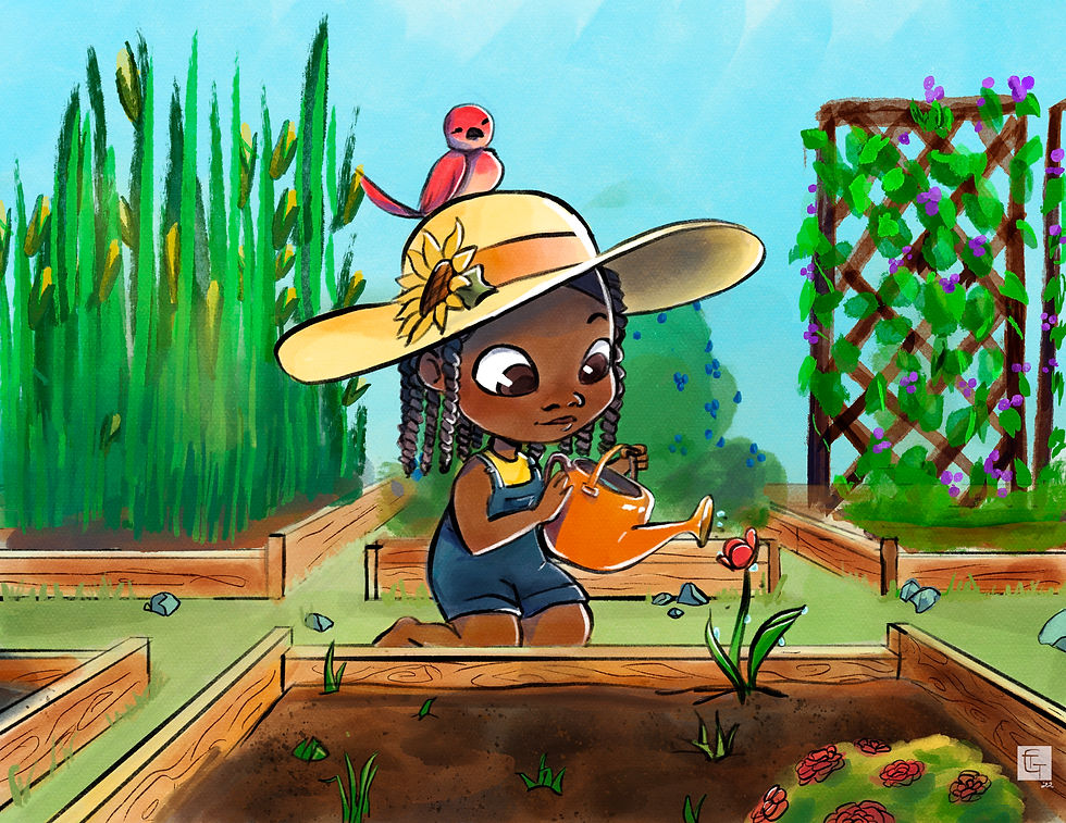 In The Garden