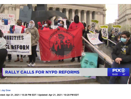 [Pix11] Mom of man killed by NYPD officers hopes for change after Chauvin conviction