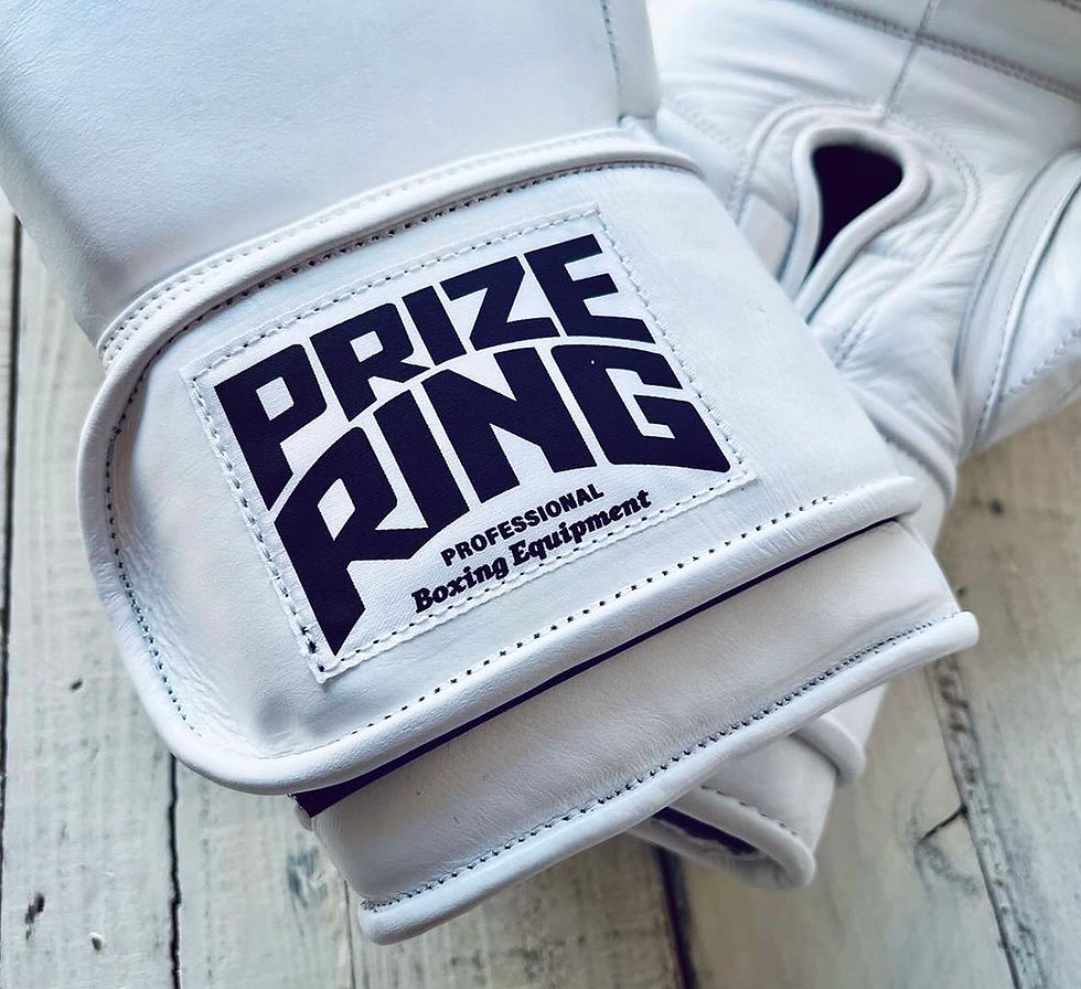 PRIZE RING “Professional SS”モデル 8oz ホワイト BOXING GLOVES | prizeringsports