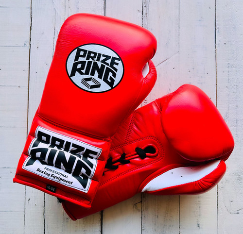 ボクシング Professional SS boxing gloves Red/Silver Rival Boxing RS100 Pro Sparring Boxing Gloves - 14 oz. - Red