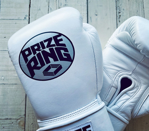 PRIZE RING “Professional SS”モデル 8oz ホワイト Professional SS boxing gloves All White 8oz/10oz/12oz