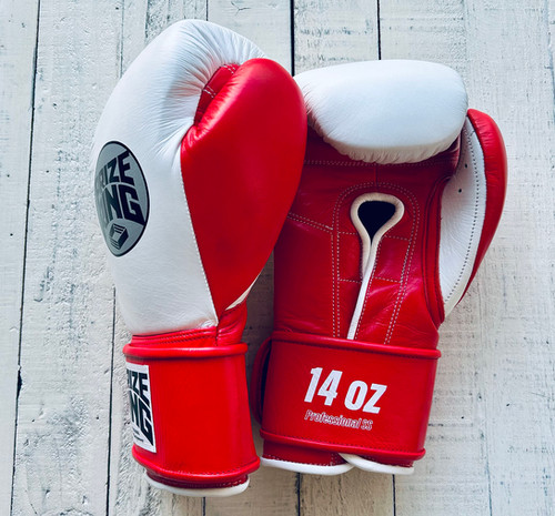 ボクシング Professional SS boxing gloves Red/Silver file.jpg