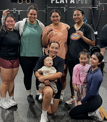 Group photo girls Flava Fit