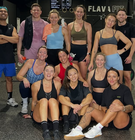 Group photo community Flava Fit Murarrie  