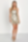 Gold sequin mini dress from Lulu's