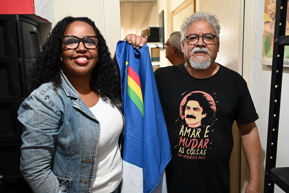 Candidata Alice Gabino participa de reunião no Recife com Edmilson Costa candidato a presidência pelo PCB