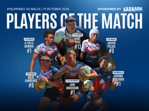 Philippines vs Malta: Players of the Match | Heritage Rugby League 2026
