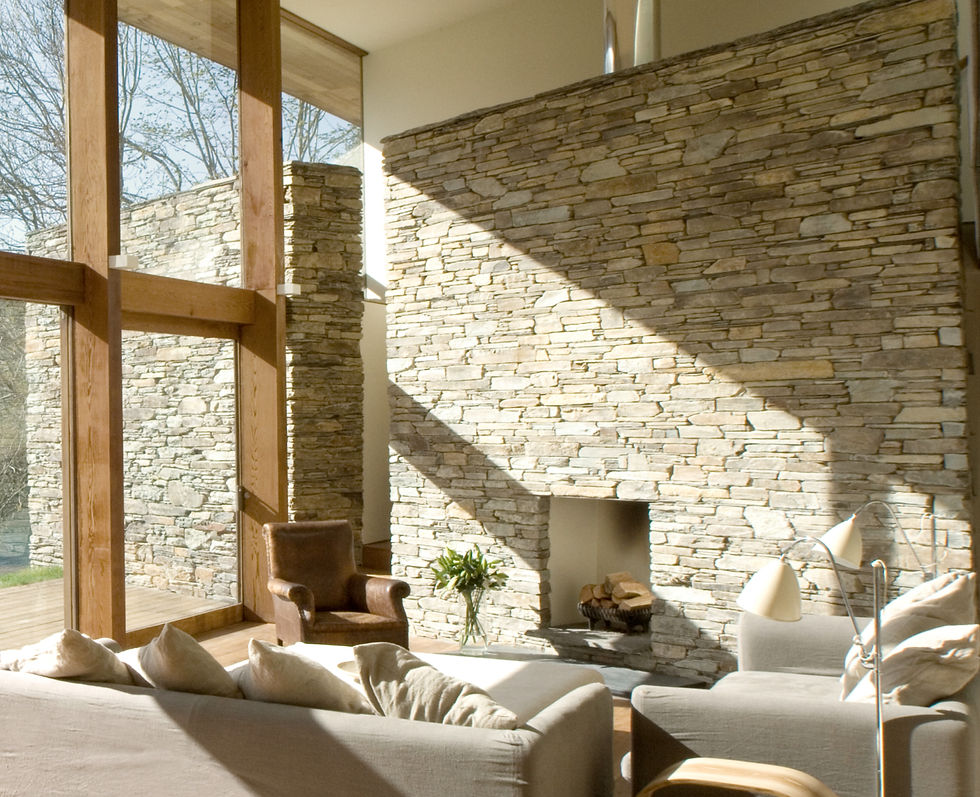 Modern Lakefront Room
