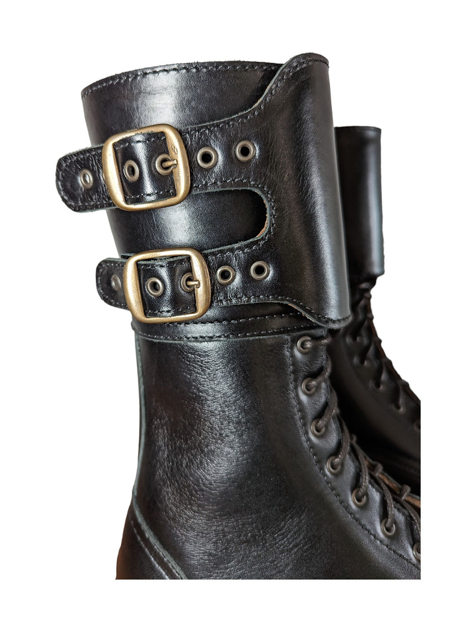 Thumbnail: Double Buckle Military Combat Boots