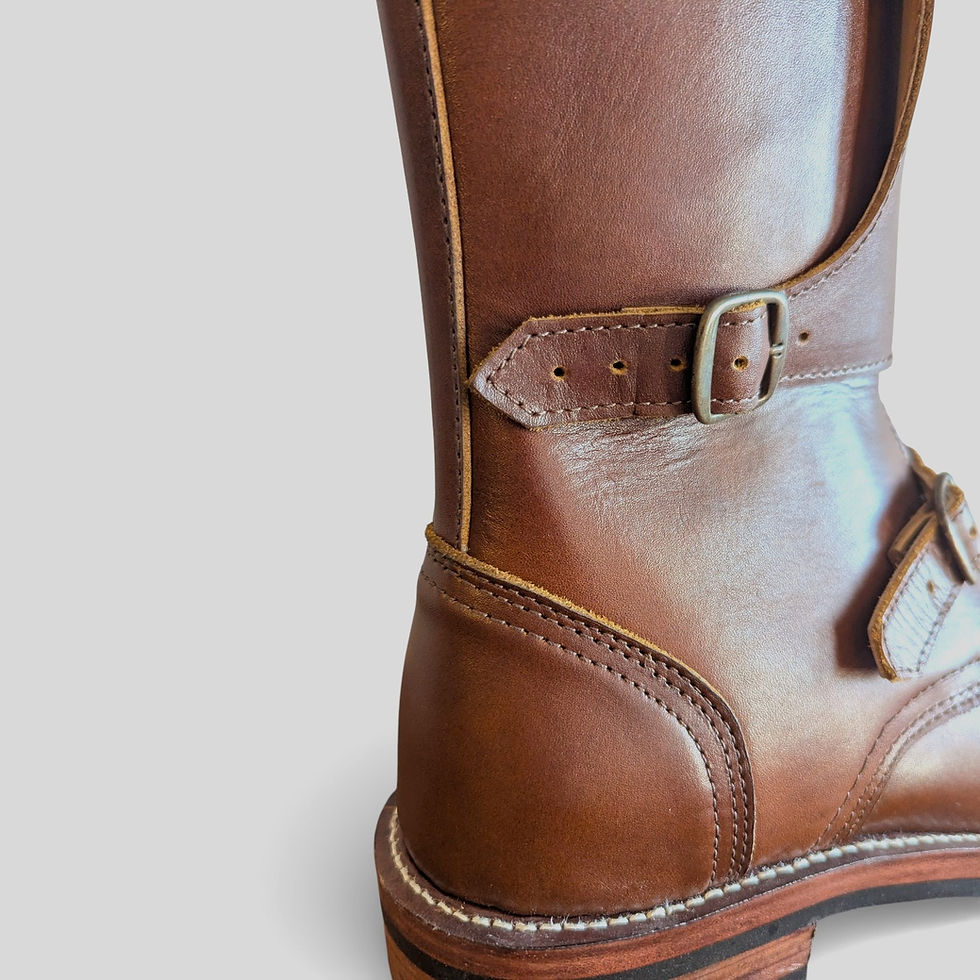 Thumbnail: NIETZSCHE Shin-Strap Engineer Boot