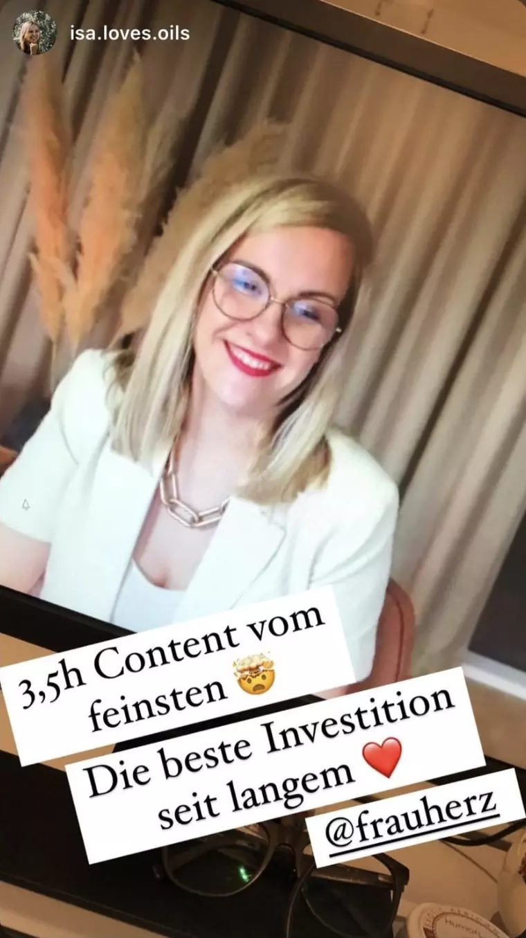Frau Herz Testimonial