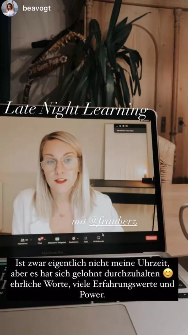 Frau Herz Testimonial