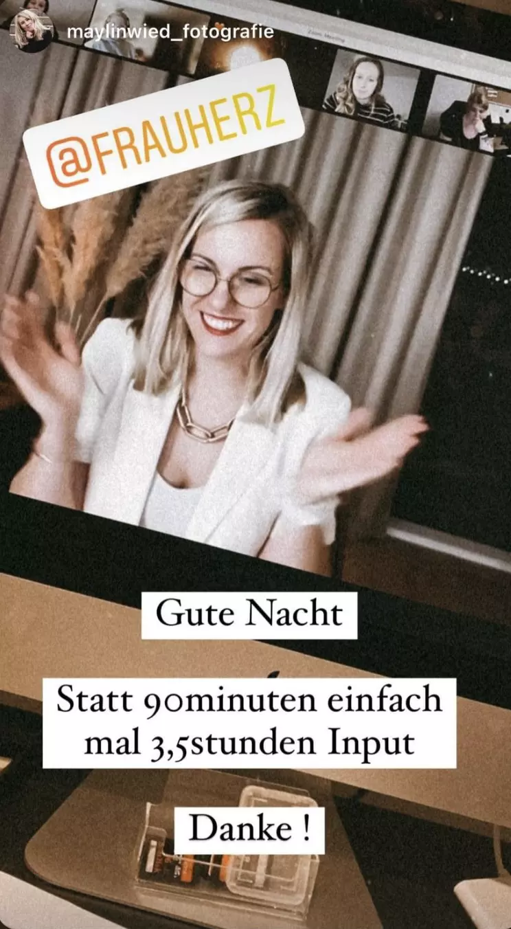 Frau Herz Testimonial
