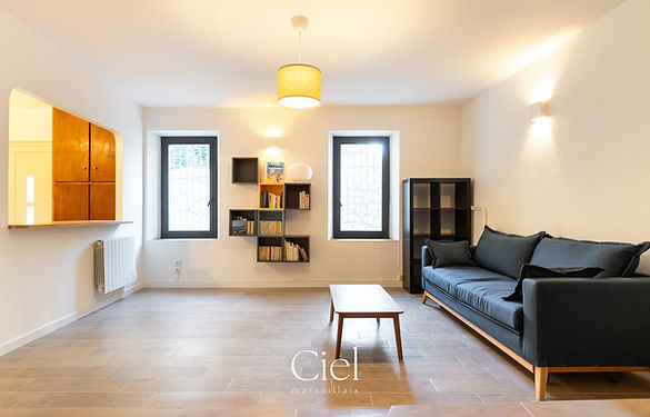Appartement rénové Église d'Endoume