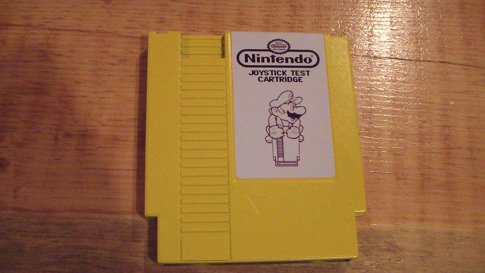 Nintendo Joystick Test Cart