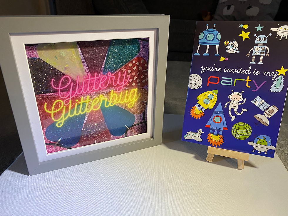 Thumbnail: Party Invite Cards - Space