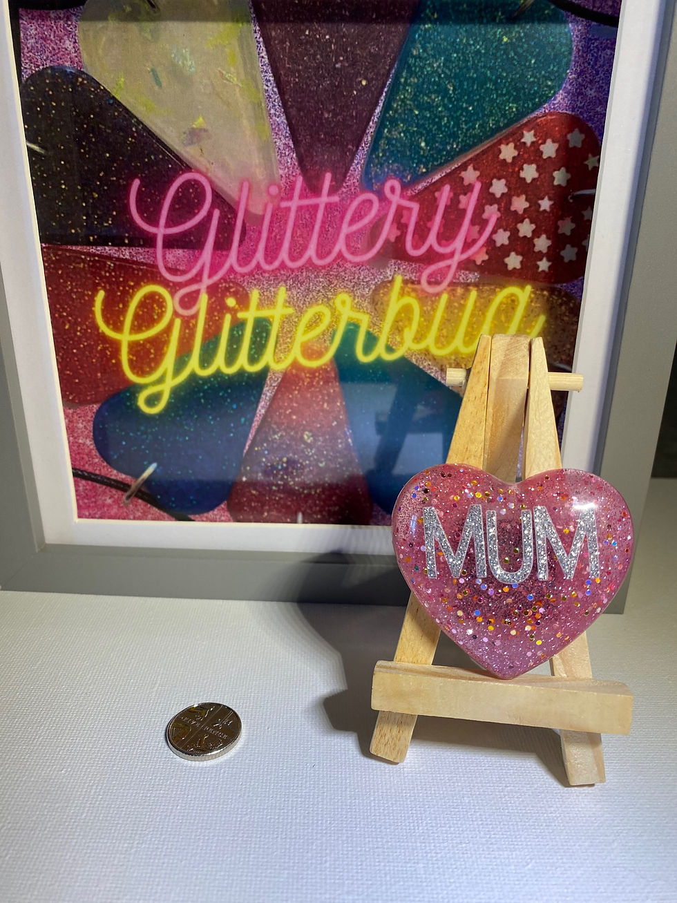 Thumbnail: Mum Heart Magnet