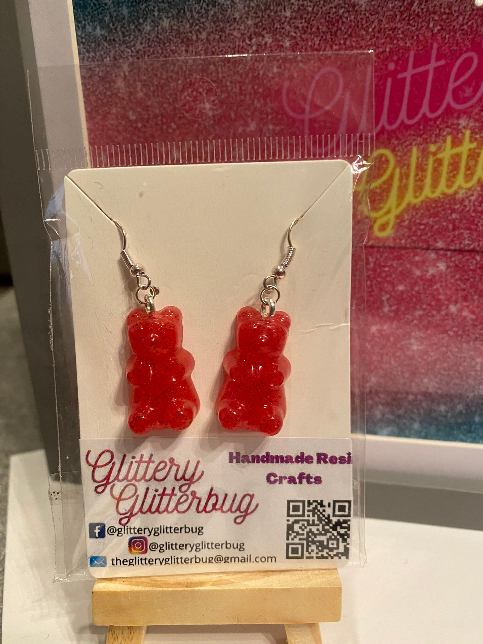 Little Bear Dangling Earrings
