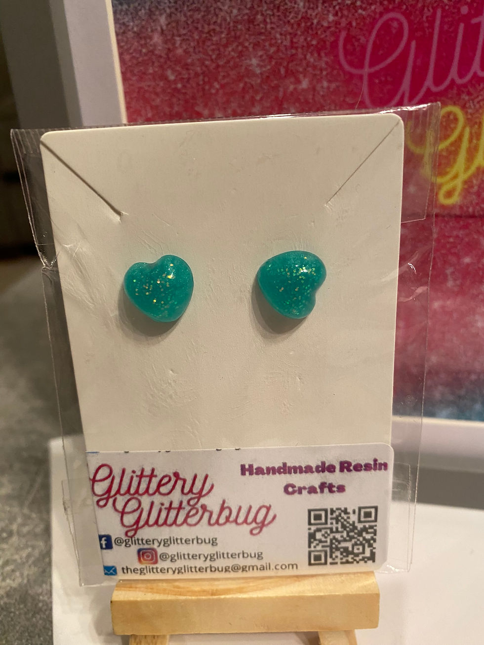 Thumbnail: Heart Mini Stud Earrings