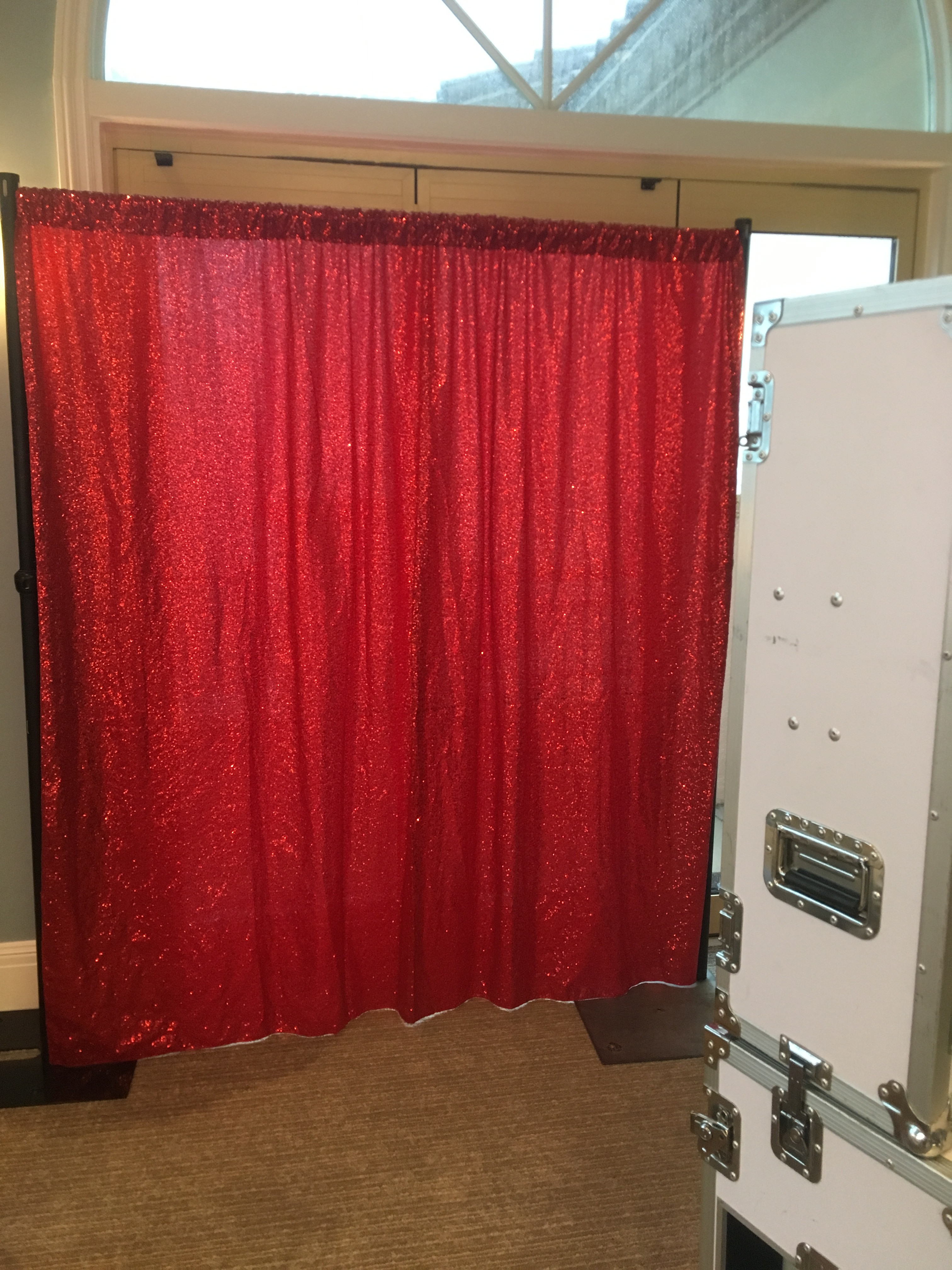 Sequin/Glitz - Red