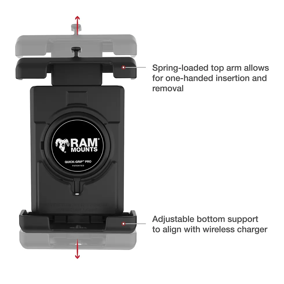 縮圖：RAM® Quick-Grip™ Pro XL PD7減震背夾