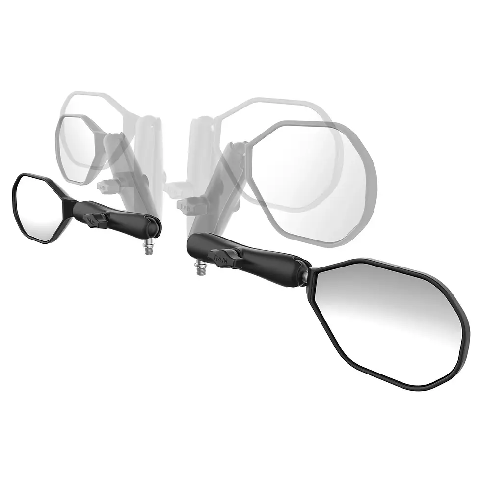 縮圖：【清倉特賣】RAM® Tough-Mirror™ 左右後視鏡-M10-1.25螺牙套件