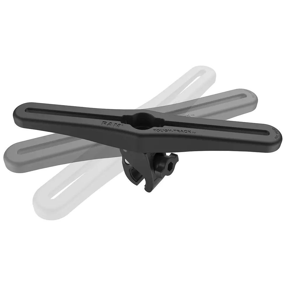 縮圖：RAM® Tough-Track™ 軌道/滑槽-爪型座