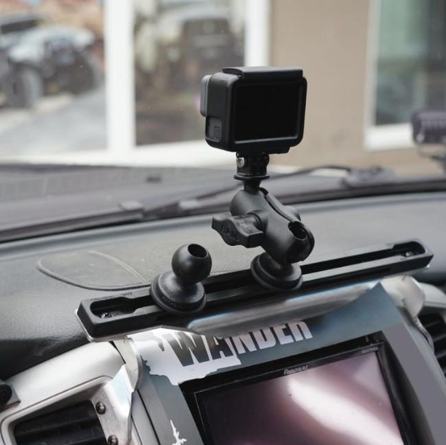 縮圖：RAM® Tough-Track™ 鋁合金模組軌道/滑槽-黑色