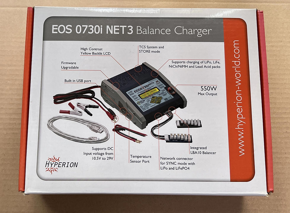 縮圖：【清倉特賣】Hyperion EOS 0730i NET3 平衡充電器