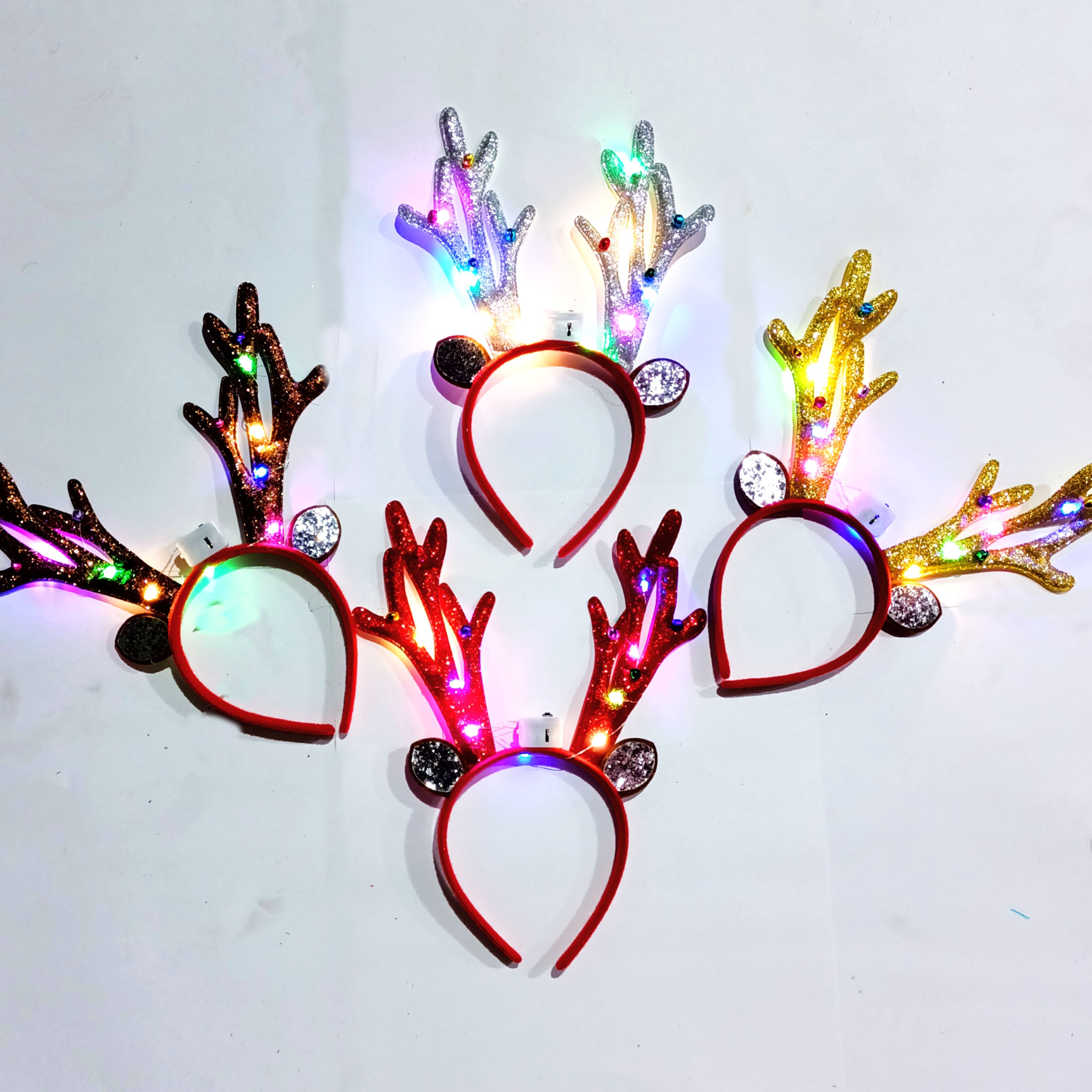 Diadema de venado con luces