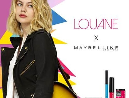 Louane devient la nouvelle égérie Maybelline