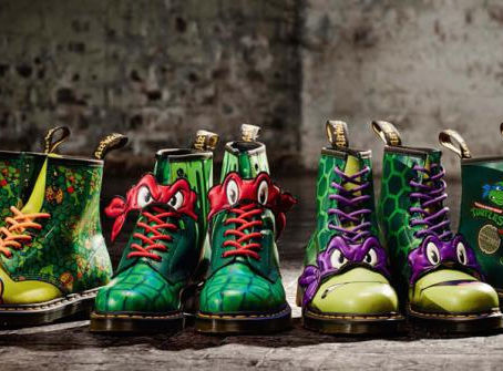 Dr Martens met les Tortues Ninja à l'honneur