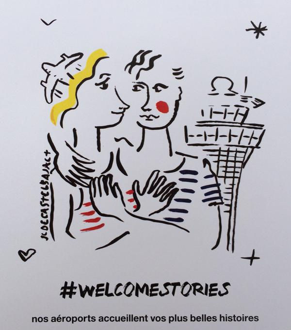 Projet artistique de Jean-Charles de Castelbajac pour l'aéroport d'Orly